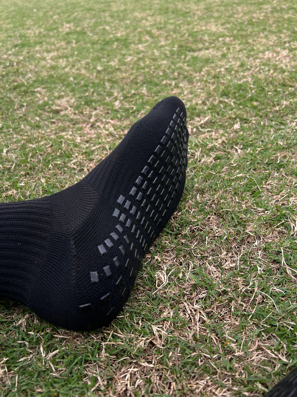Black Grip Socks
