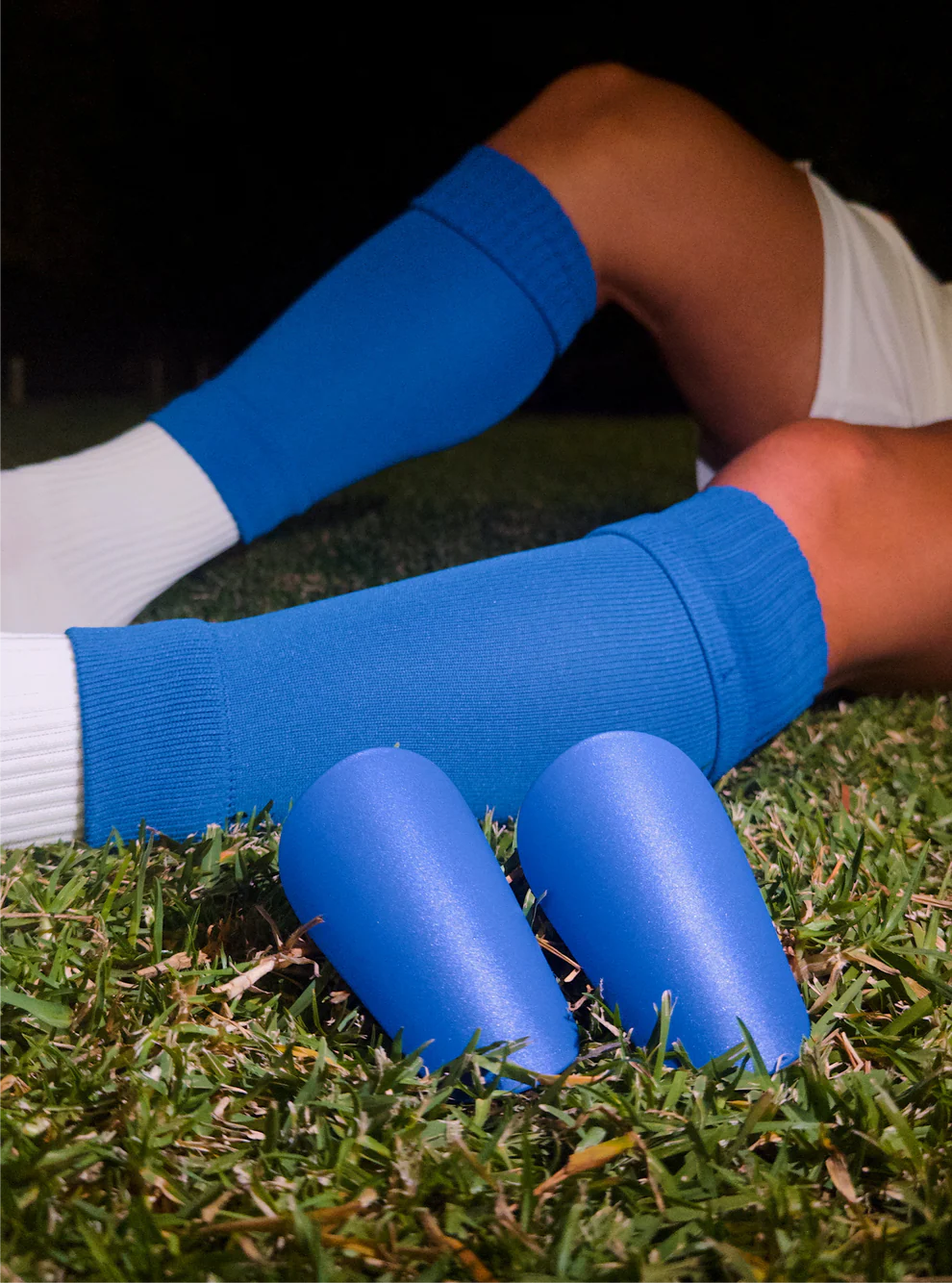 Blue Mini Shin Pads