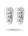 White Can Shin Pads